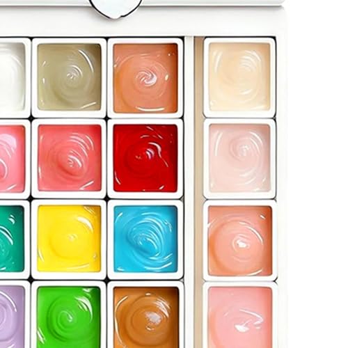 Gel de palmaditas para evitar manchas en manicuras degradadas de 24 colores 5