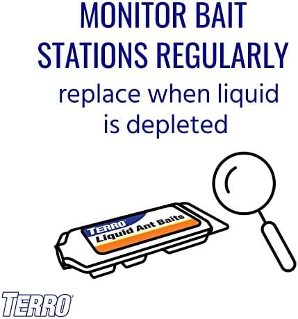 TERRO Liquid Ant Bait Stations T300CAN - Liquid Bait to Eliminate Ants - Bait System - 6 Count Stations for Effective Indoor Ant Control — view 9