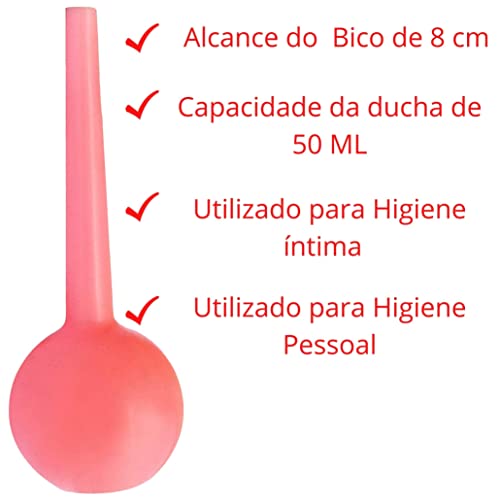 Kit com Ducha Ginecológica íntima Gino Ducha Feminina 50ML Sabonete Líquido Íntimo Procto Região Ana