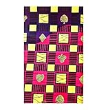 MAYNOWAX Coupon Pagne Tissu Wax Africain 100% coton 2 yards soit 1,80 x 120cm