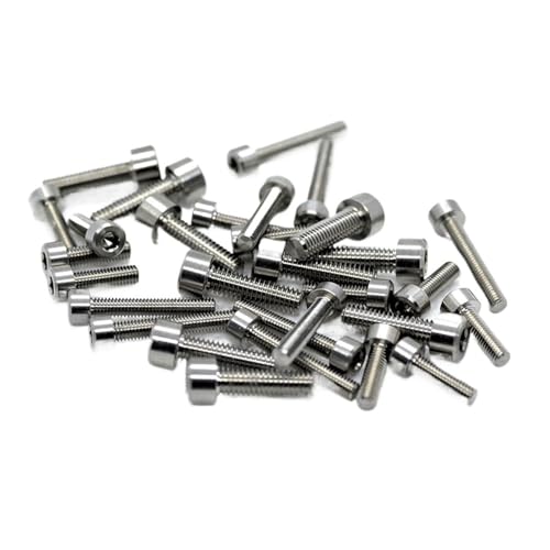 M2 M2.5 M3 M4 GR5 TC4 �`�^������ �L���b�v�w�b�h�X�N�����[�{���g �Z�p�\�P�b�g ����4mm-40mm ���f����s�@ �� DIY�p(14mm,M2)