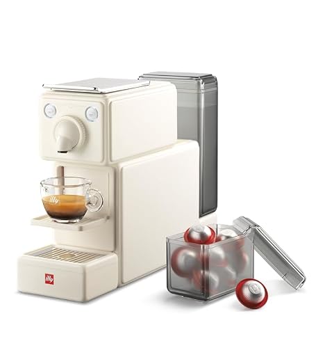 ILLY X3 X-Caps Machine à café Capsules, Blanc Mat