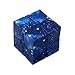Produktbild WXXW Infinity Fidget Cube, Kinder und Erwachsene, Stress und Angst Relief Cool Hand Mini Kill Time Toys Unendlicher Cube für Add, ADHS,Blue