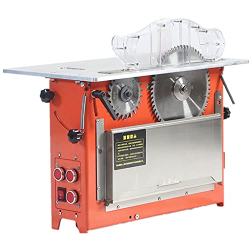 BROLEO Table Saw, Portable, DIY Woodworking Chainsaw Electric, Depth Polishing Set Precision, Multifunctional Lathe Polishing