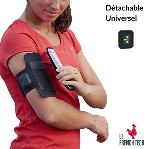 Shapeheart Brassard Sport Universel Magnetique avec Capteurcardio, Téléphone XL Jusqu'à 16.8cm