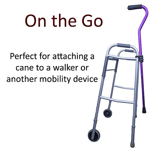 Crutcheze Cane Holder 3 Pack Holds Canes Within Reach Walking Stick