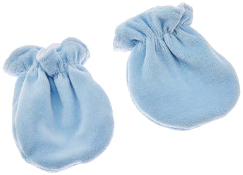 CUSTIC Luvas Plush (2 Pares) Zip Azul/Cru