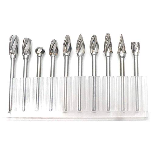 Set de 10 fresas rotativas de carburo de tungsteno SaditY miniatura 5