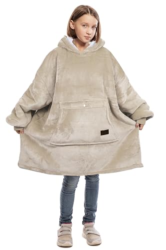 Catalonia Sherpa Blanket Hoodie for Kids