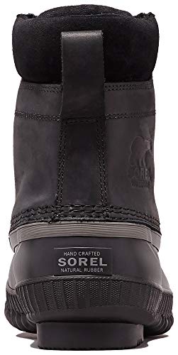 Columbia Sorel Men's Cheyanne II Snow Boot, Black, Black, 8.5 D US