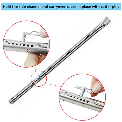 Grill Replacement Parts For Charbroil Performance 5 Burner 463347519, 475 4 Burner 463347017, 463673017, 463376018P2, G470-5200-W1 Burner G470-0004-W1A Heat Plate For Performance 463347519 Gas Grill #TOP6