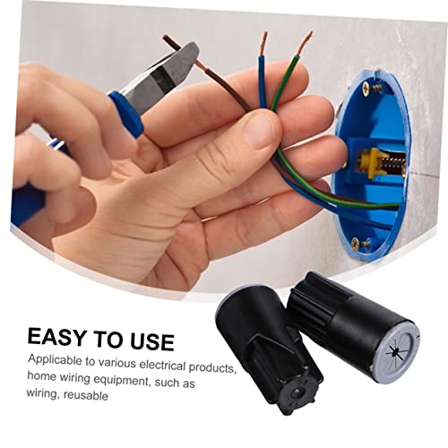 Conectores impermeables OUNONA de silicona y nylon para cableado exterior de 50 piezas 6