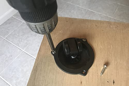 Shepherd Hardware 8721E Hidden Swivel Plate Casters, Black by Shepherd - Image 7