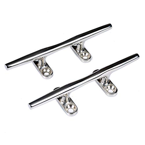 Thorn Boat Cleat Open Base 5 Inch Marine Grade 316 Stainless Steel Dock Cleats #TOP14