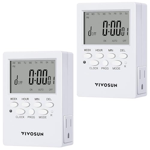 VIVOSUN 7 Day Programmable Timer