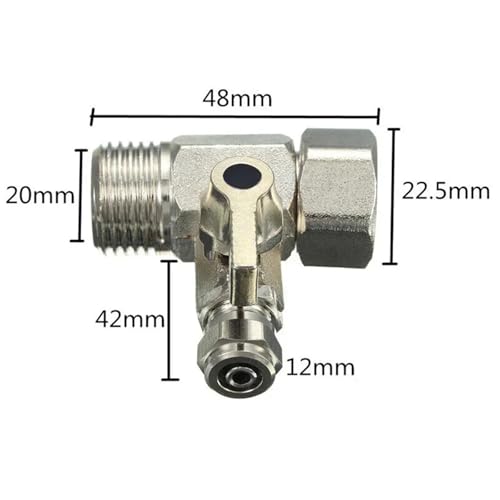 Adaptateur 4 points pour dériver l'alimentation d'un filtre à eau