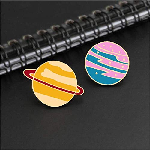 Creative Cute Planet Pins Spilla Gioielli Vestiti