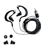 Zorvayne Waterproof Earbuds for Minelab Earbud Headphones for X-Terra/Manticore / 600/700 / 800/900 Series Metal Detector Accessories