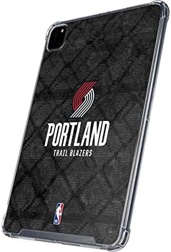 Skinit Clear Tablet Case Compatible with iPad Pro 12.9in (2020) - Officially Licensed NBA Portland Trail Blazers Dark Rust Design