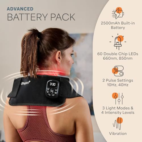 Lifepro Allevared Micro Red Light Therapy Belt- 60 Dual Chip LED Belt by Lifepro - Used condition - Image 6