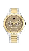 Tommy Hilfiger Women's Lexi Two-Tone Steel Multi-function Watch, 1782658, Taupe, 41 mm