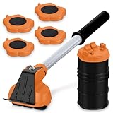 Furniture Lifter Tool with 4 Appliance Rollers 660 Lbs - Furniture Lifters for Heavy Furniture Movers with Wheels Furniture Lift Mover Tool Set - Heavy Furniture Sliders Moving Furniture Gliders