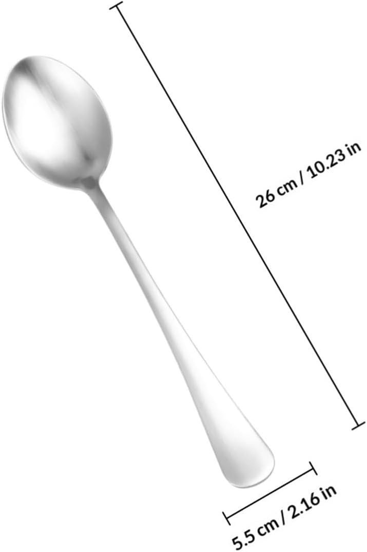 Stainless Steel Salad Server Set, 2 Piece Fork Spoon Tableware