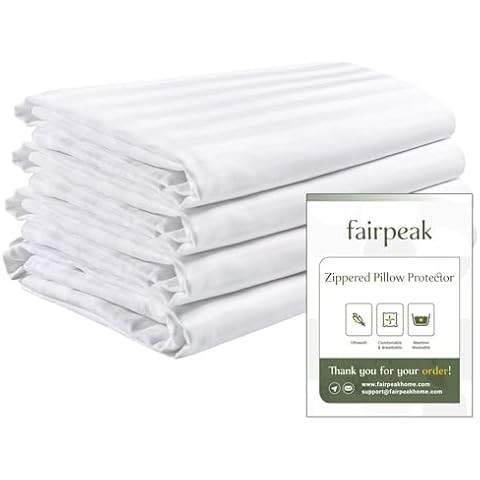 Fairpeak King Size Pillow Covers Cover