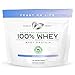 100% Whey Protein | Grass Fed & Hormone Free | Blend of Isolate, Concentrate and Hydrolyzed Whey Protein (5lb, Unflavored)