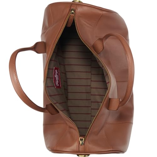 Cuir Rawlings brun clair au format standard en peau véritable pour artisanat