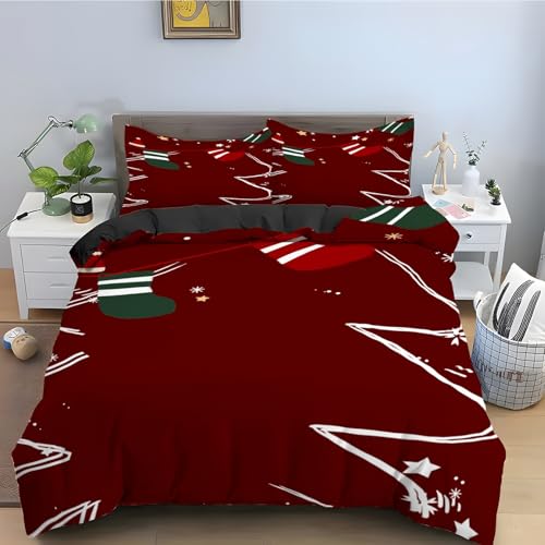 Housse Couette en Microfibre Douce avec Fermeture Éclair