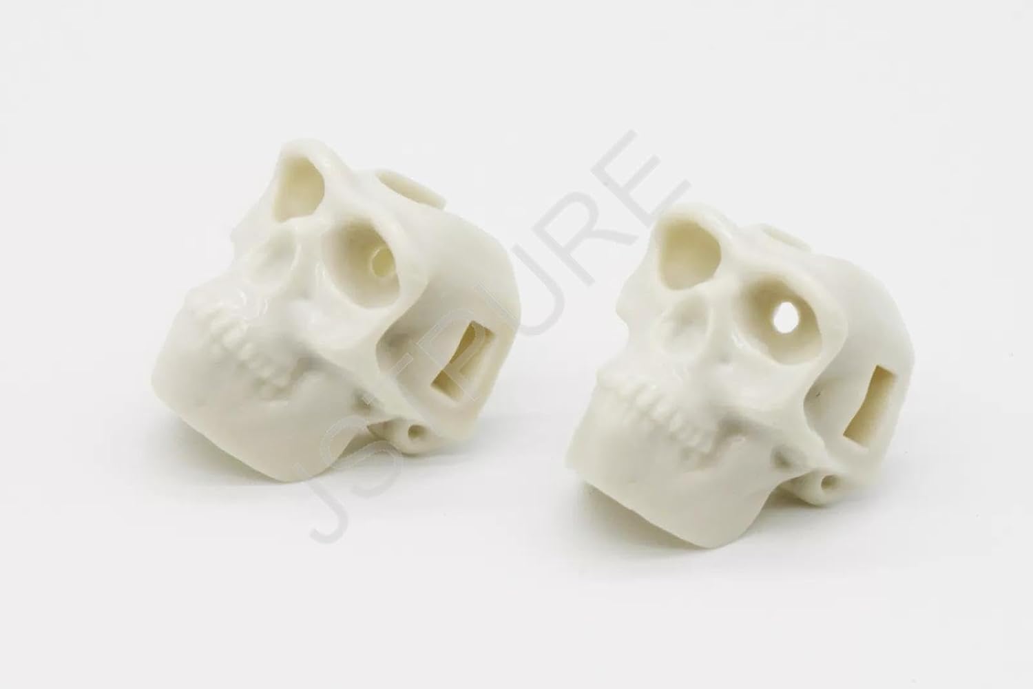 for Skull Road E-Bike Housing Hose Cable Guides 2pcs White