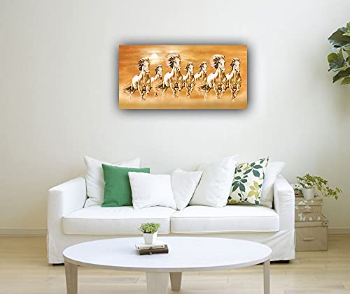 Image of Vastu Seven Horse Painting