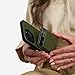 Ridge Card Holder Compatible with Magsafe - High-Strength For A Secure Hold, Keeps Up To 3 Card, Shatterproof TPU (Matte Olive)
