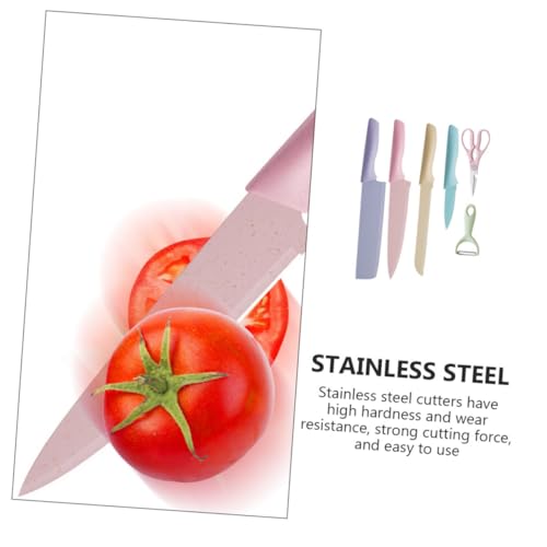 Set Cuchillos Cocina 6 Piezas Acero Inox miniatura 6