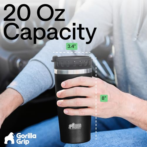 GORILLA GRIP 20oz Double Insulated