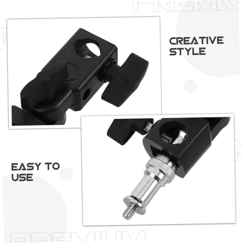 Adaptador de zapata flash con difusor de luz para evitar sombras 7