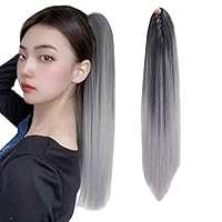 Amazon.co.jp: レディース クリップ式 カラフル グラデーション