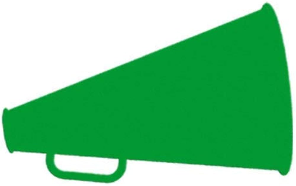 Cardstock Cheer Megaphone