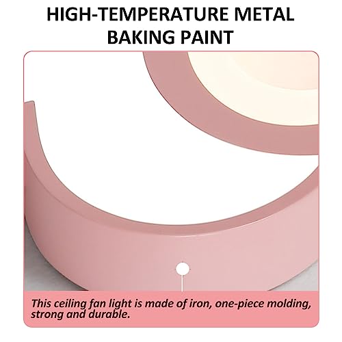 Tfcfl Ceiling Light, Led Children's Light Ultra Thin Acrylic Ceiling Lamp Heart Shaped Creative Cartoon Simple Lighting For Boys Girls Living Room Bedroom Kindergarten Chandelier (Pink) #TOP4