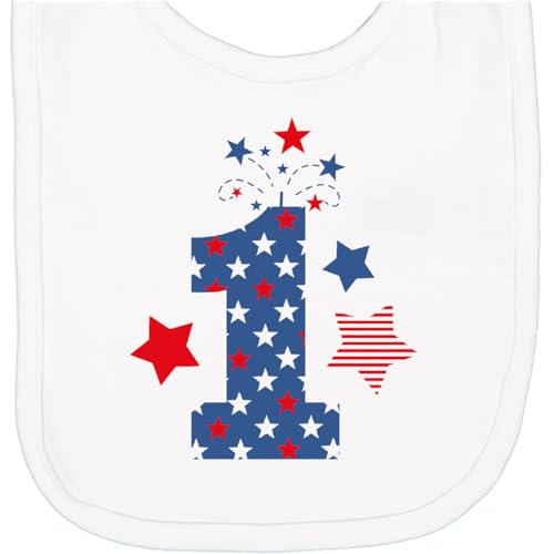 inktastic Firecracker 1st Birthday Newborn Bib