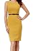 Kasper Women's Sleeveless Belted Sheath Dress