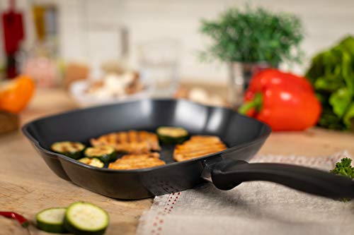 Kuhn Rikon Easy Induction Aluminium Grillpfanne 26 cm