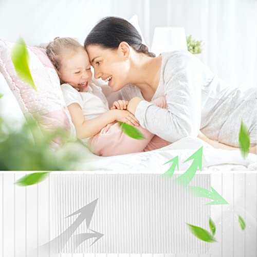 KEYJINIU HEPA- Filter mit Aktivkohlefilter für Honeywell U Filter (HRF201B), kompatibel mit Honeywell HHT270, HHT290 Serie Luftreiniger, 6 Packungen-4