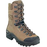 Kenetrek Men's Mountain Guide NI 10' Hiking Boots | Waterproof Non-Insulated Boots w/7mm Midsole & High-Traction K-73 Outsole, Brown, 11 Wide