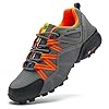HOBIBEAR Men’s Trail Running Shoes Waterproof Breathable Road Running Shoes Men Non-Slip Sport Shoes Outdoor
