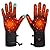 Heated Gloves Liners for Men Women Rechargeable Electric Gloves with Touchscreen Compatibility for Indoor Activities Running Hiking Cycling