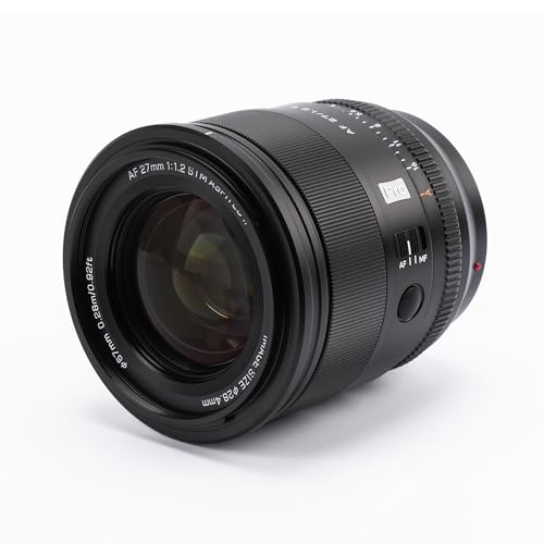 Image of VILTROX PRO 27mm f /1.2 Auto Focus Prime Lens for Sony E-Mount Mirrorless a7 a6700 a6500