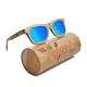 Bambus-Sonnenbrille Ynport Crefreak für Herren und Damen