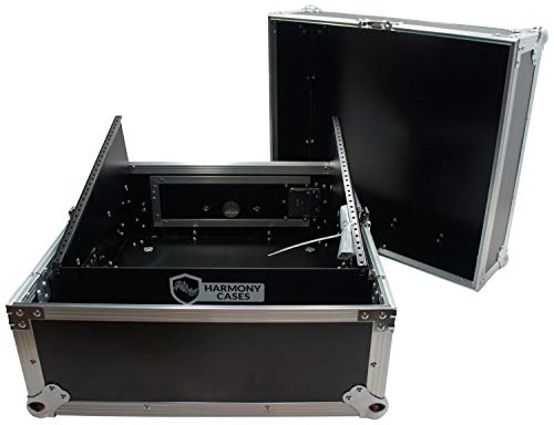 Harmony Case Hcm2U Dj Pro Audio 10U Slant Top 4U Vertical Mixer Rack Case New #TOP1